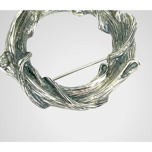 Vtg Mignon Faget Brooch Pin Fences Retired 1996 Collection 925 Sterling Silver - Picture 8 of 15